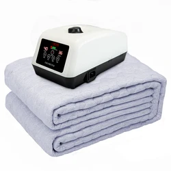 Sound off NON PUMP Dual temperature controller Water Heated blanket Mattress Pads electric heated blanket