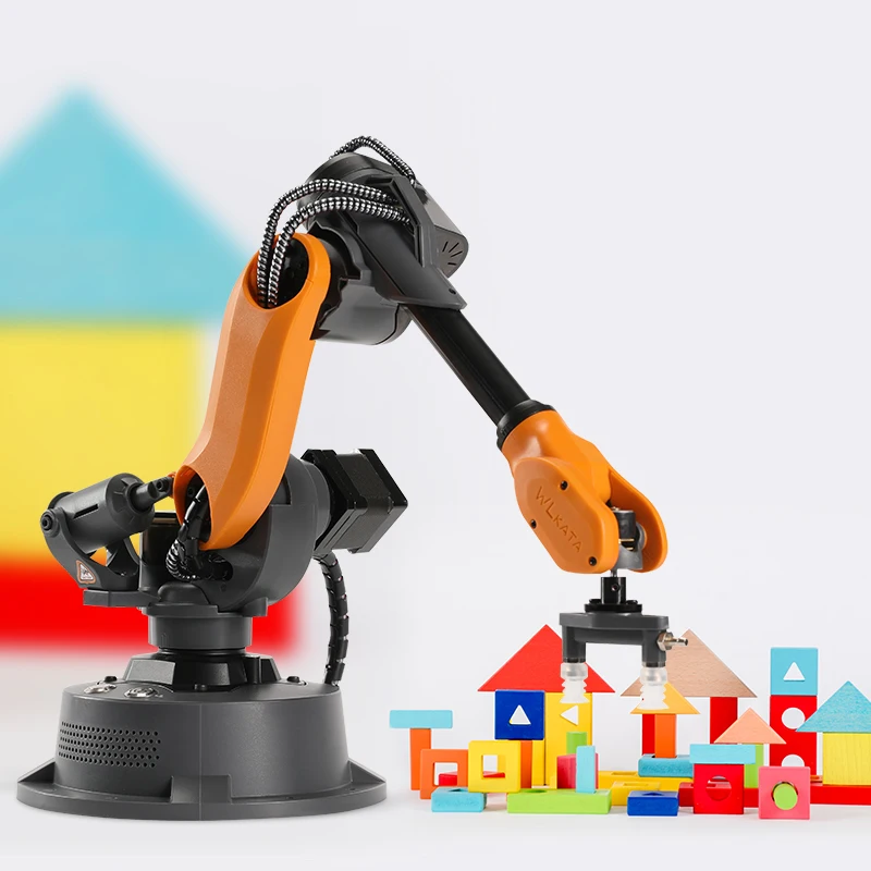 Wlkata  automation  simulation robotics science research lab 6 axis robotics arm kit for K12 computer science education