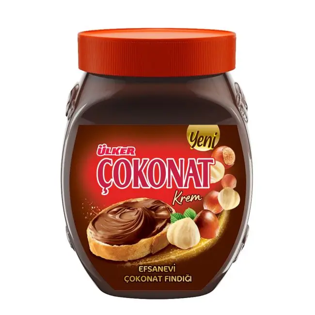 ULKER COKONAT CHOCONAT WAFER WITH CHOCOLATE HAZELNUT 33 G AND COKONAT COCOA HAZELNUT CREAM 650 G