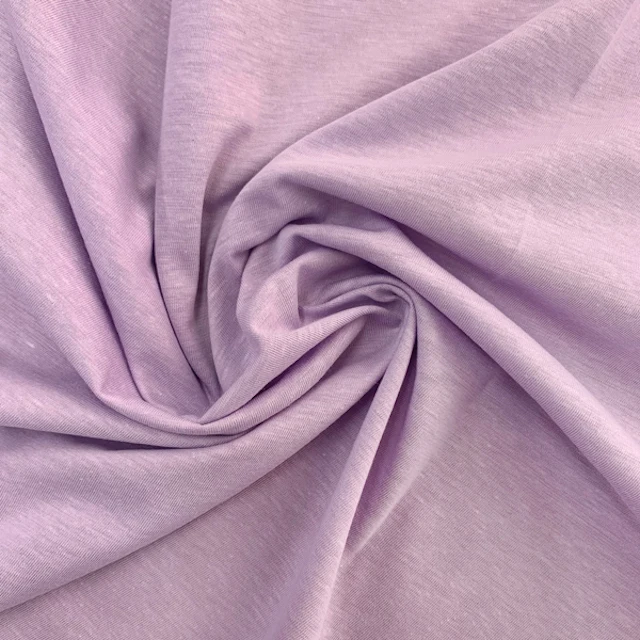 ONA10720 Sustainable plain knitted clothing shirt cotton linen fabric