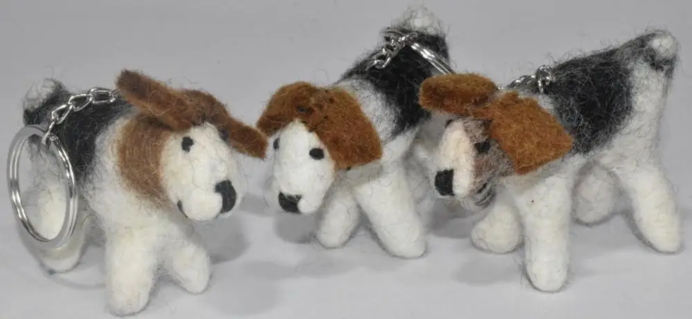 Organic Woolen Key Ring Dogs Fairly Made Latest Key Ring Decoration Nepal New Organic Woolen Key Ring Dogs Fairly Made Latest