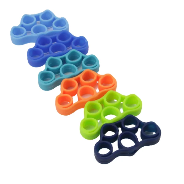 
High Quality Finger Strength Trainer Rehabilitation Training Handball Silicone Finger Strength Trainer 