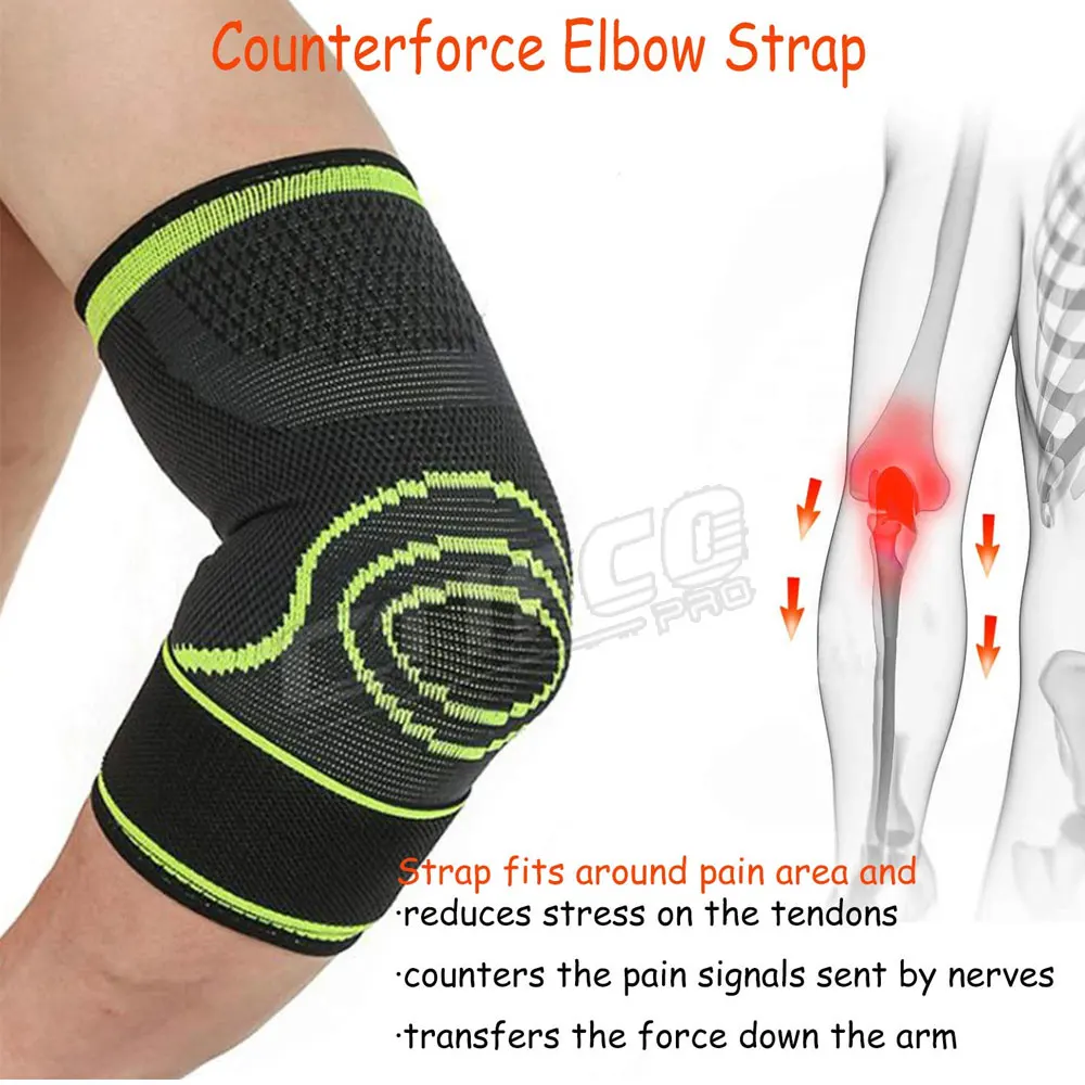 Unisex Sports Elbow Sleeve Arm Guard Protector For Fitness Gear