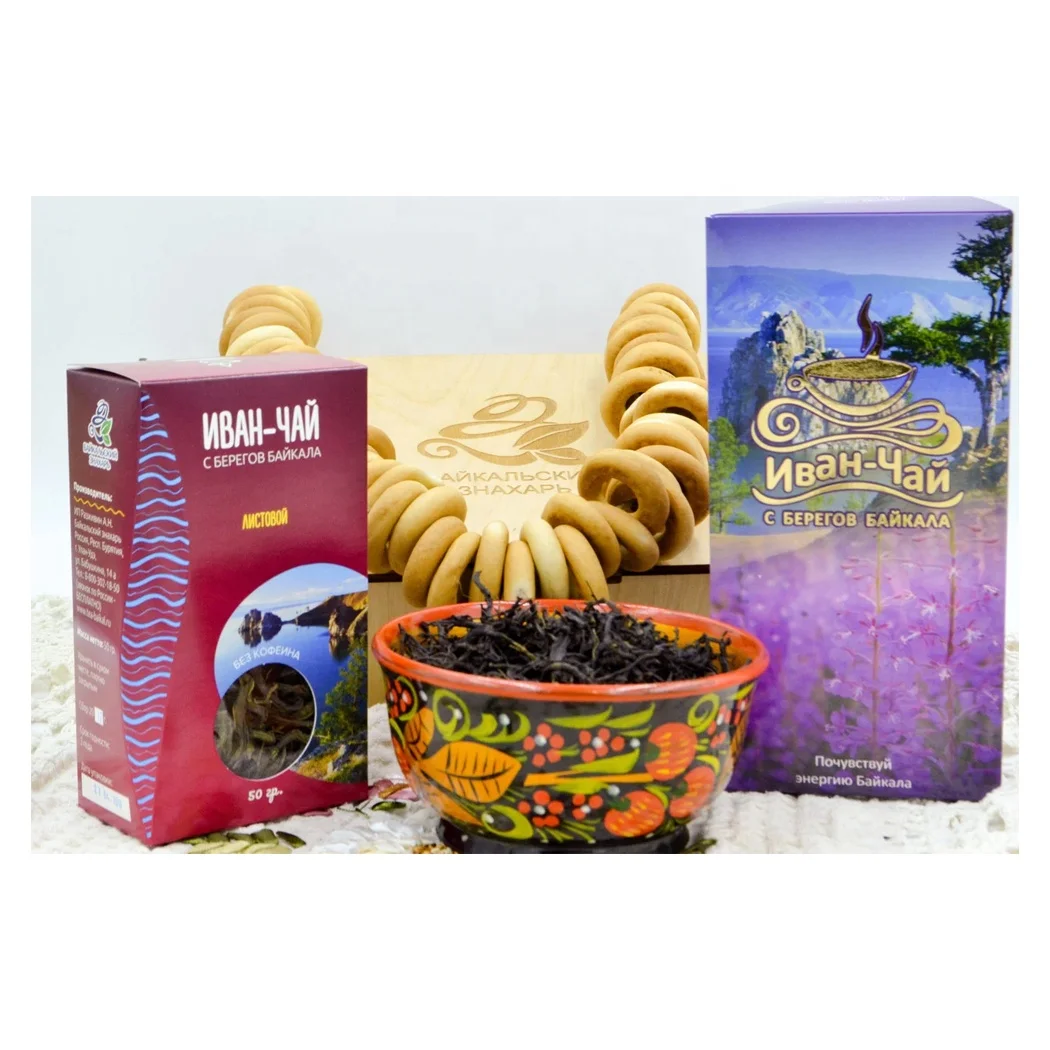 Organic 100% natural herbal 50g Baikal Loose leaf tea Ivan tea large leaf fireweed forest fabric