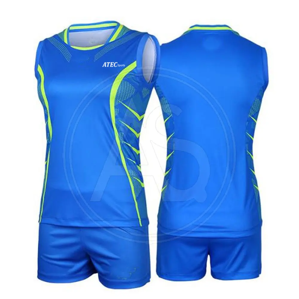  Обычные Дышащие стильные женские платья для нетбола униформа волейбола оптовая продажа