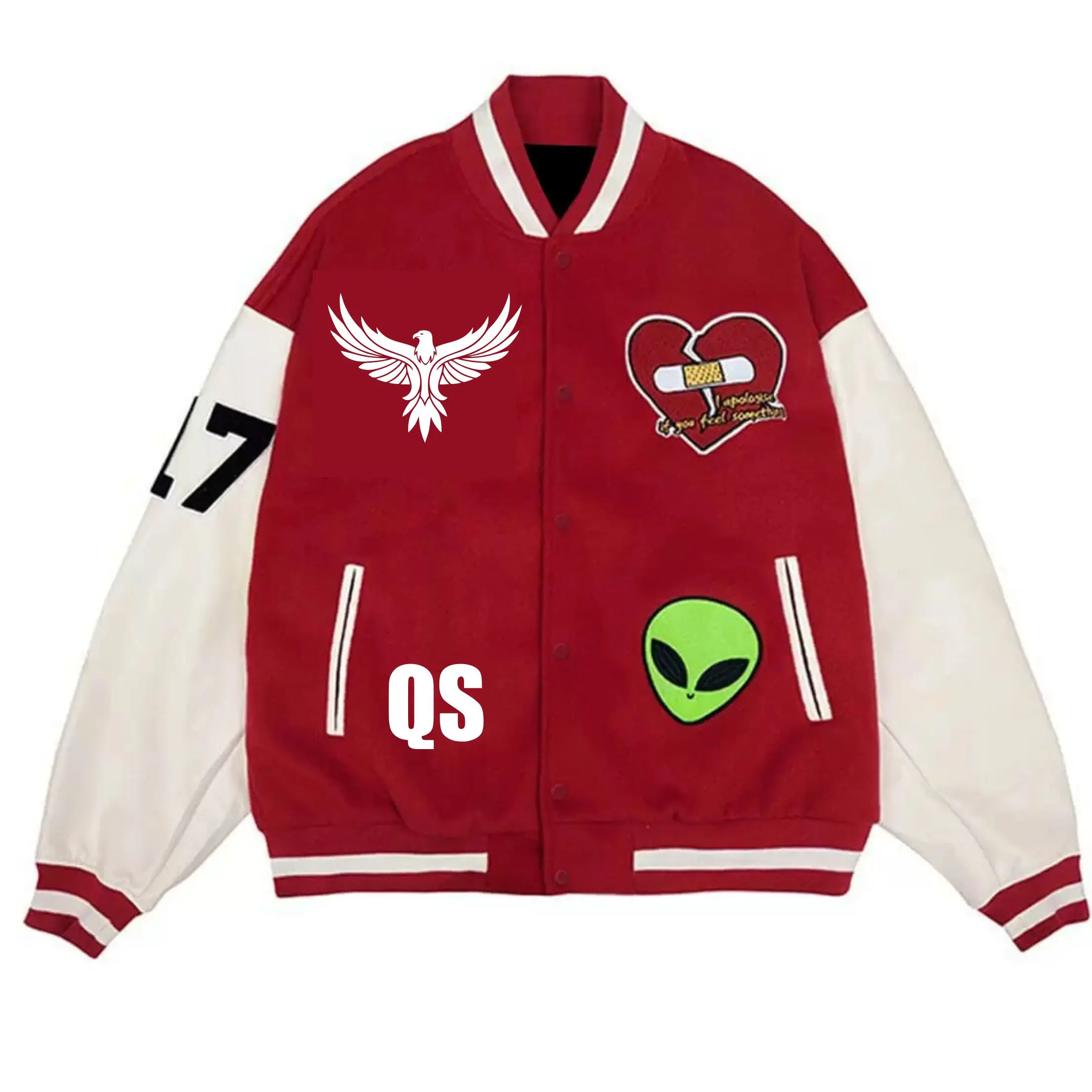 Куртка-бомбер Varsity Letterman в стиле ретро черная шерстяная и Золотая куртка с рукавами из натуральной кожи