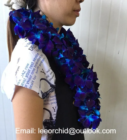 
Hawaiian Hawaii Double Flower Orchids Lei @Premium quality, Best Price, try us!! 