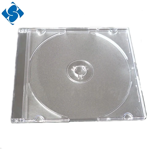  Прозрачная пластиковая коробка с одним cd-диском 5 2