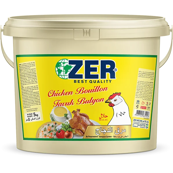Zer Chicken Bouillon Powder 5 kg x 2 Bucket