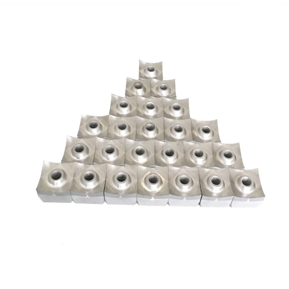 Lame en carre pour la dechiqueteuse uniaxiale Lame industrielle pour machine de recyclage