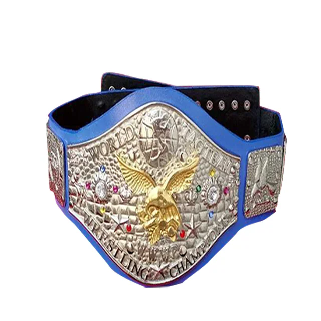 Custom WWWF Rick Martel WWF Tag Team Wrestling Championship Belt Martels Champions belt