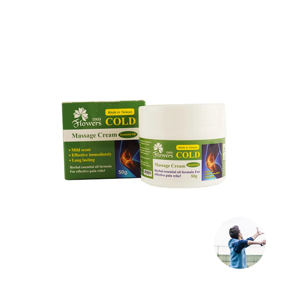 hot selling organic Cold massage cream for relieving arthritis pain