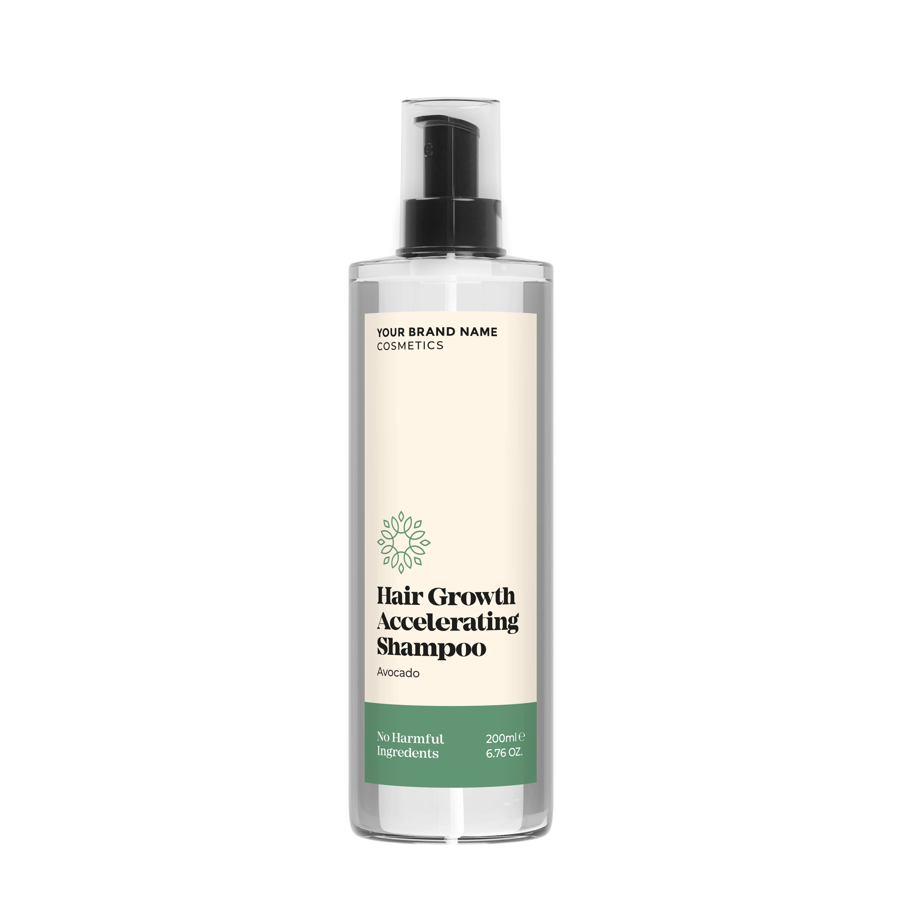 Шампунь для ускорения роста волос С Маслом Авокадо для всех типов волос | Натуральный продукт | Частная торговая марка | Оптовая продажа | Опт