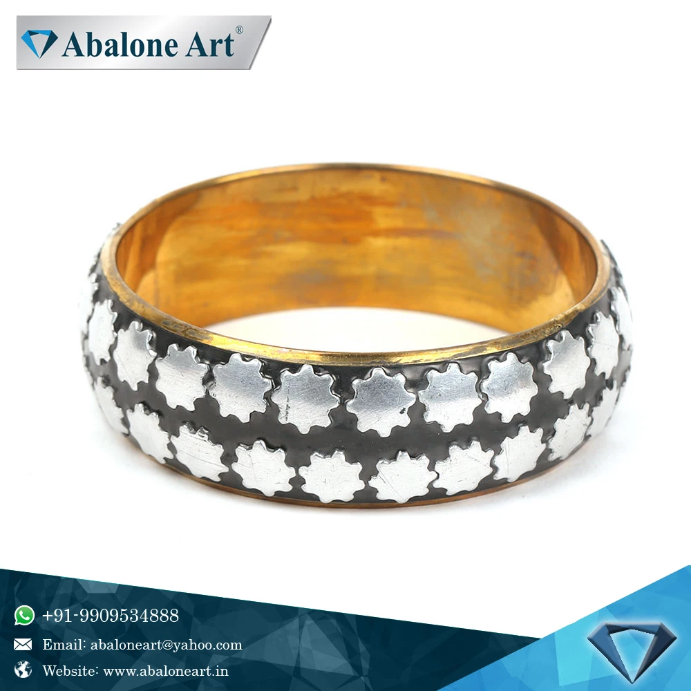  Ушка искусства высокого качества ручной работы с серебряными звездами изготовленная по сравнению черного цвета медные браслеты доступны в меньшей цене скорость