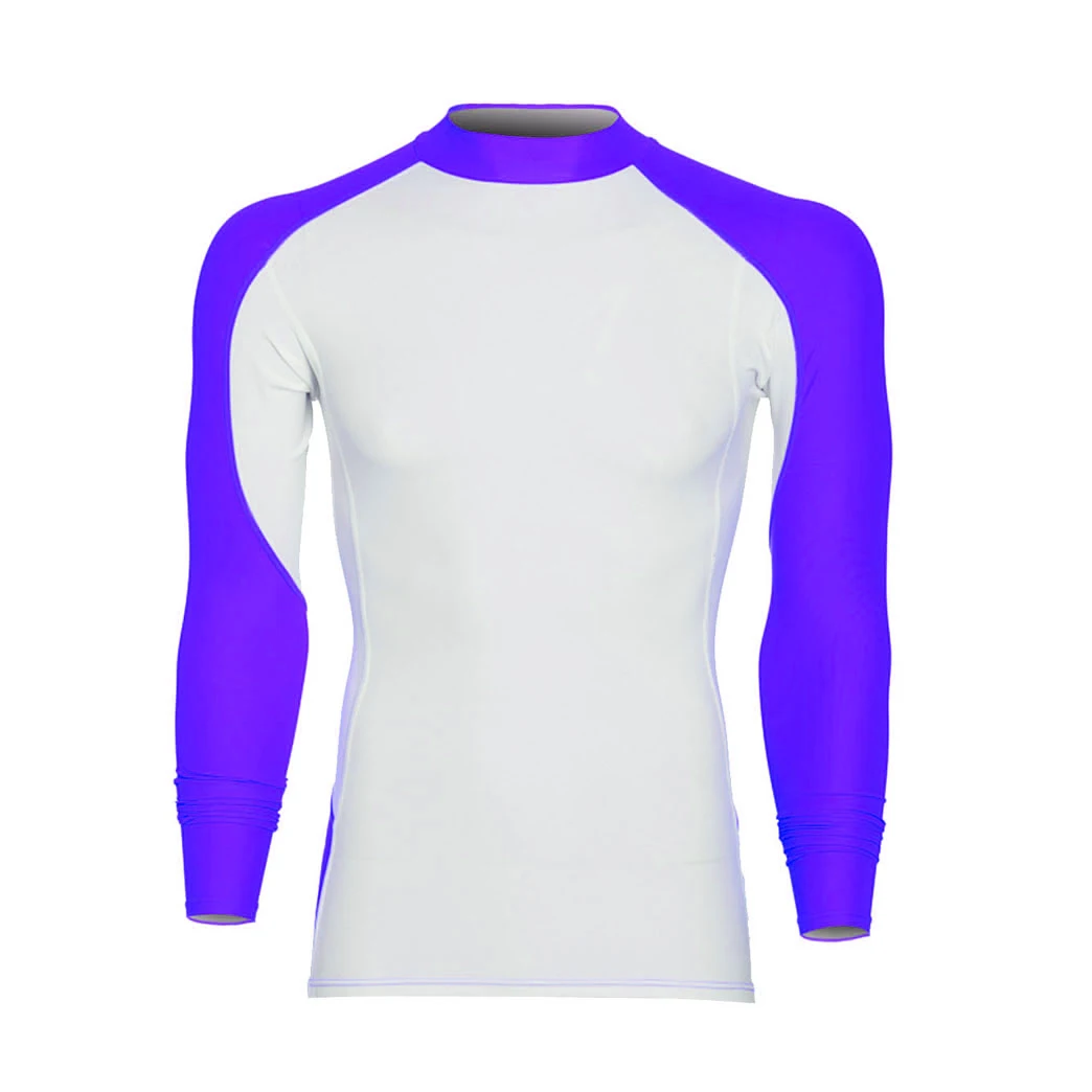 Cheap Price Demandable Men Rash Guard Spandex MMA Rash Guard Long Sleeve Compression BJJ Rash Guard