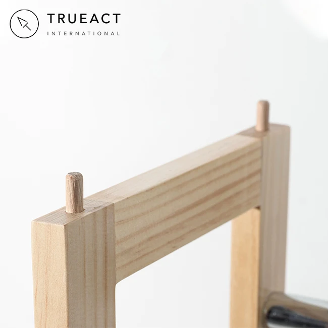 Ready to Ship Design Wooden Grain Simple Shoes Storage Wood Rack Design Stand