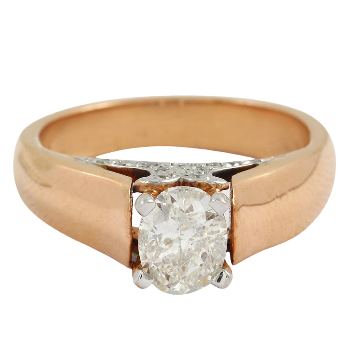 
Diamond Gents Ring Diwali Factory Pure Yellow Gold Ring 18K Gold Wedding 14K White Gold DEF VVS Diamond Wedding Ring 