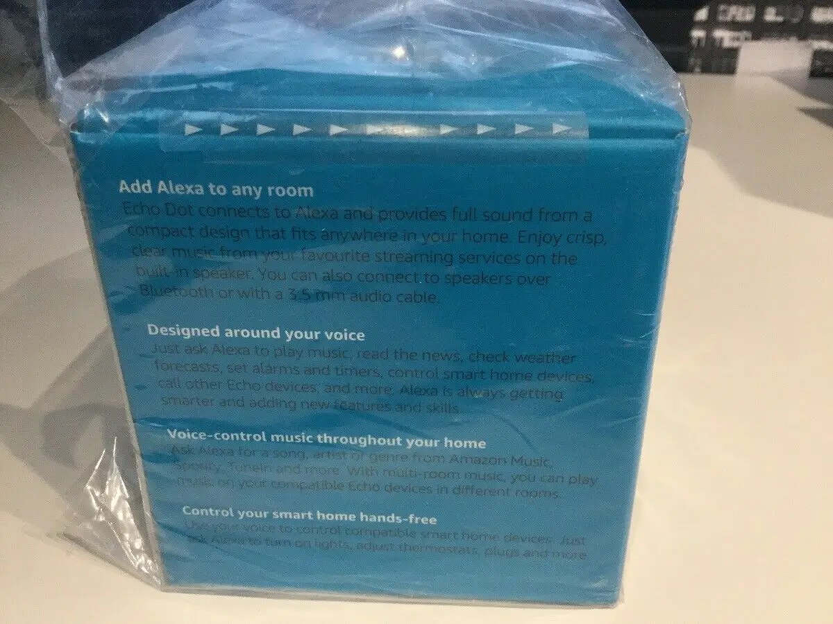 Buy Echo Dot 3rd Generation Speaker w/ Alexa Voice Media Device. New Sealed in Box