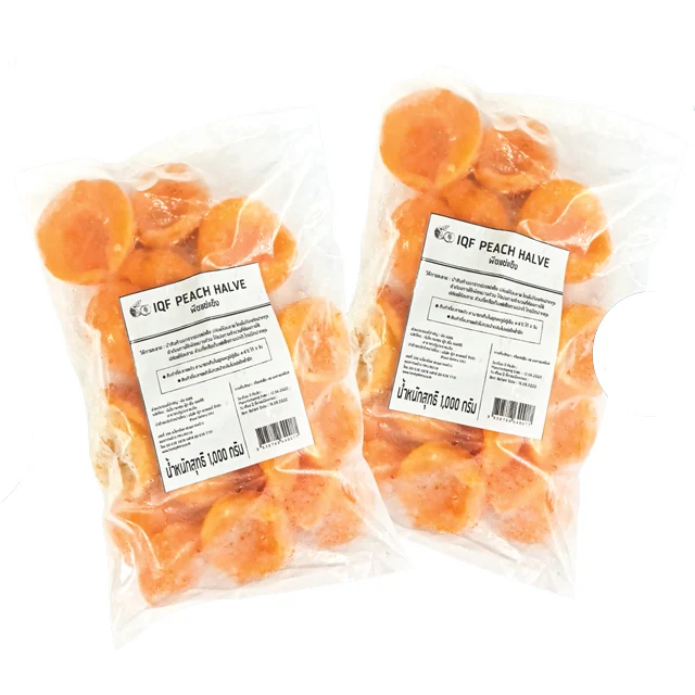 Good Quality Thailand Frozen Peach Fruit OEM Sweet Deliciouse Product of Thailand for Export Famous Brand