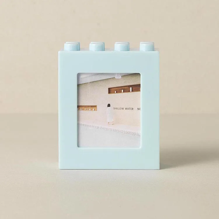 US Patent Design Mini Photo Building Block Fits Duplo Acrylic Box Frame