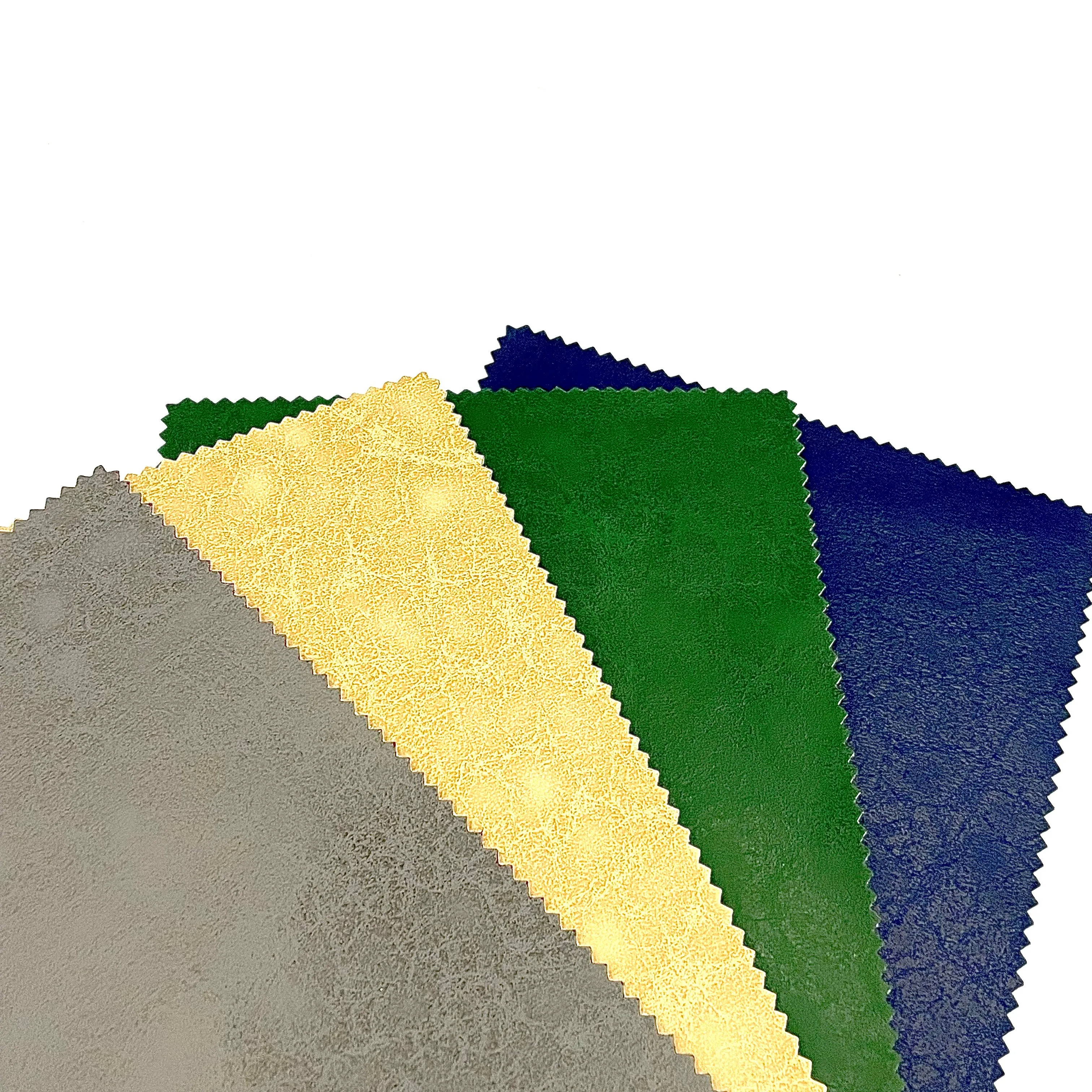 EPO High Quality Eco Friendly Two Toned Waterproof Recycled PVB Foamed Faux Leather for Home Decor