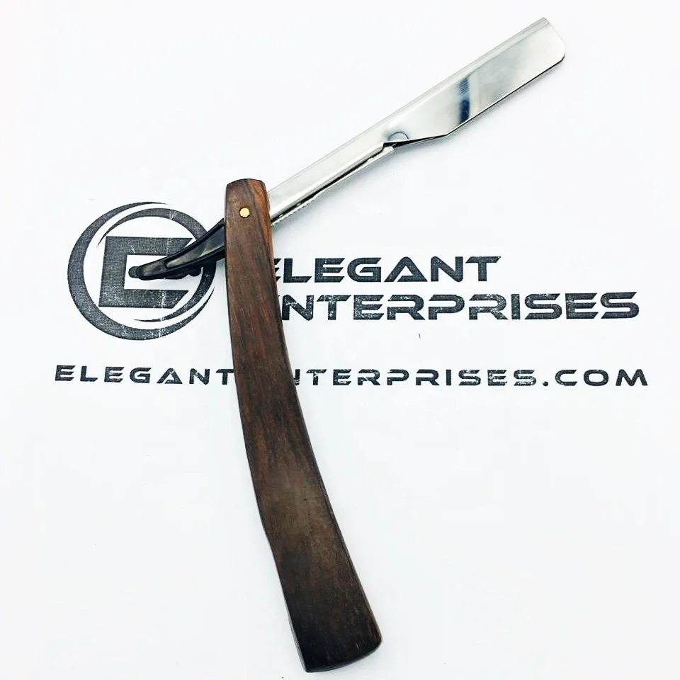 
pakka wooden handel barber razor/sliding bar barber razor 