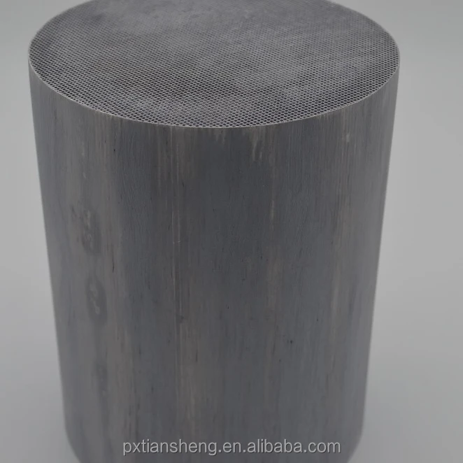 customized Grey Honeycomb Ceramic as catalytic converter for CAR DPF