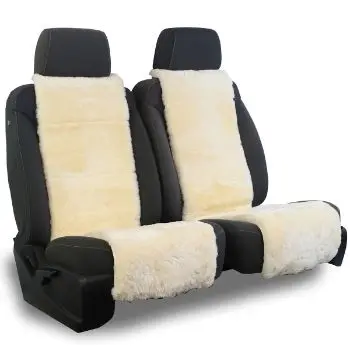 Best Genuine Sheepskin  promote airflow Winter Comfortable Soft and Adjusted Car Seat Covers Wholesale Price Delhi India