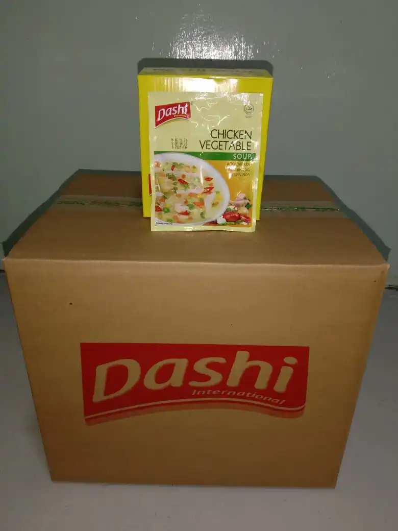 Моментальный суп для цыплят и овощей