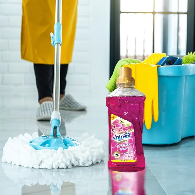 SHINEX All Purpose Liquid Cleaner Detergent 1L Roof Perfumed cleaner for room kitchen desk SHINEX made in Turkey