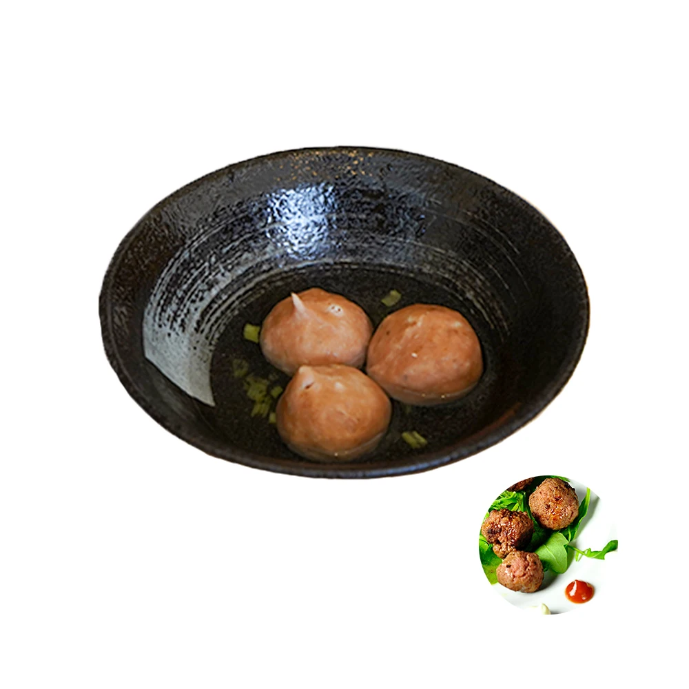 hot selling seafood products frozen spicy tofu pork fish ball for dish