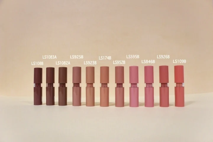 High quality 33 colors matte lipstick with matte lipstick case