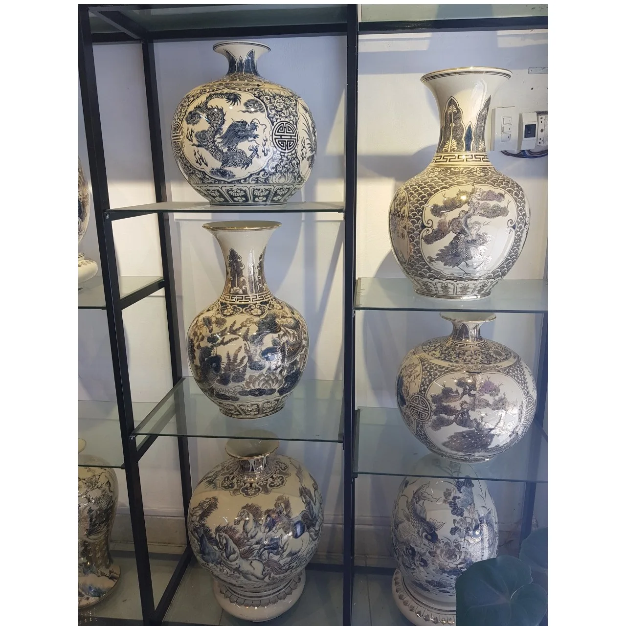 Modern Age Beige  All Season Modern Tabletop Vase Contemporary Art Decor Porcelain Vases for Decoration