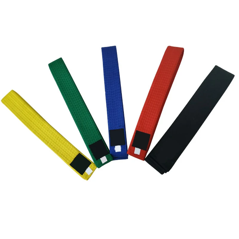 Изготовленный На Заказ 160 см-360 см москитная сетка различных цветов для прочным ремнем 100% хлопок боевые искусства для Бразильское джиу джицу, дзюдо тхэквондо черный кожаный ремень