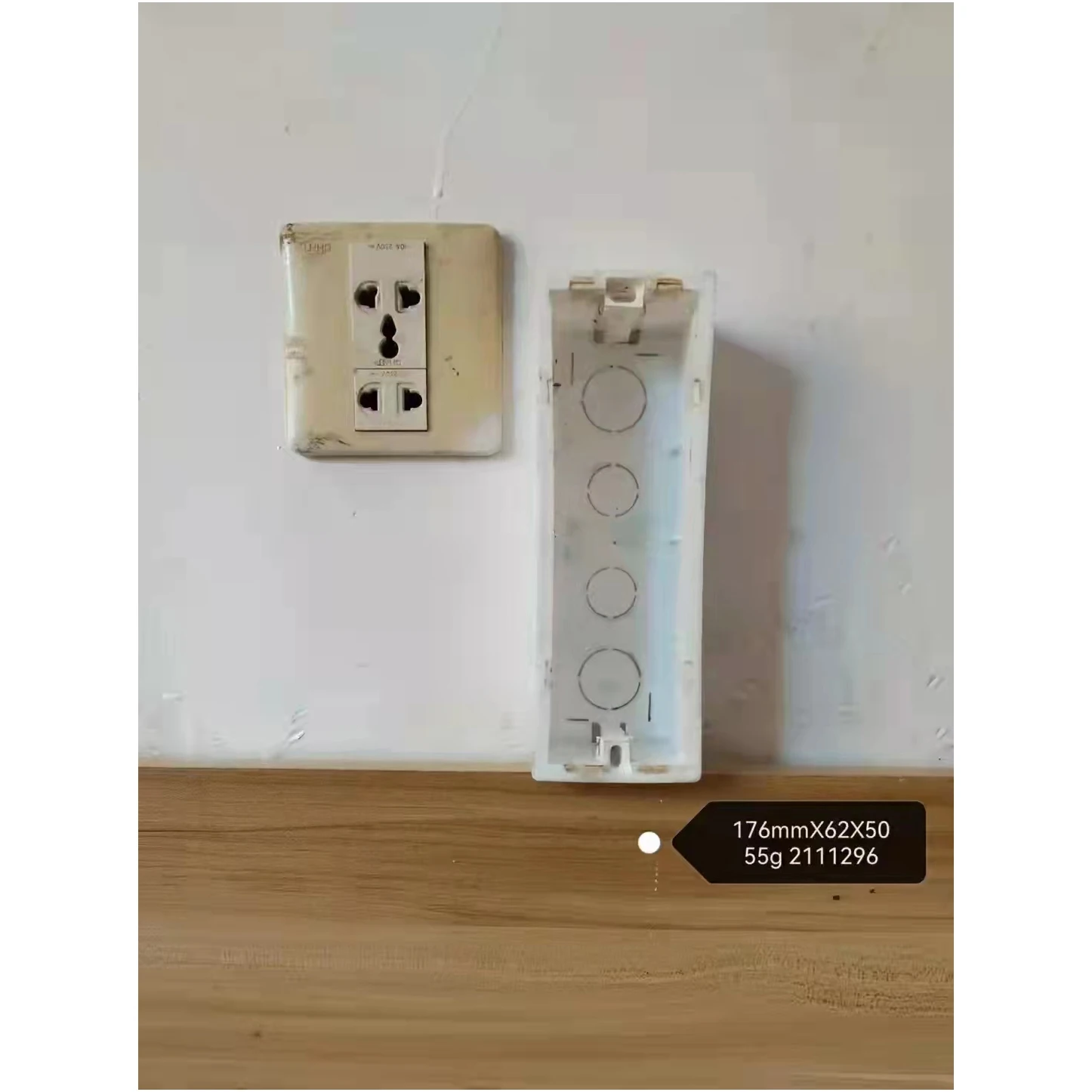 China Factory PVC Injection Moulded Second Hand Plastic Junction Box Mould Used Jbox Mold For Sale