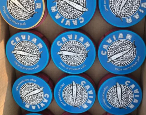 
Premium Quality Black Sturgeon Caviar 