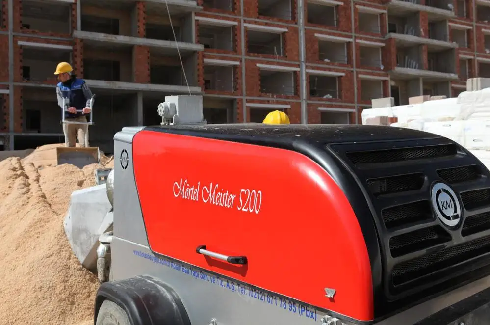 Машина для смешивания и переноса строительного раствора Mortel Meister 5200 BS