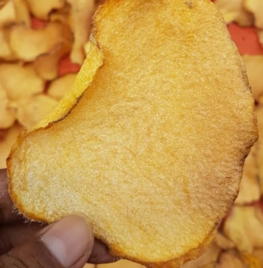 Сушеные конжаковые чипсы отличного