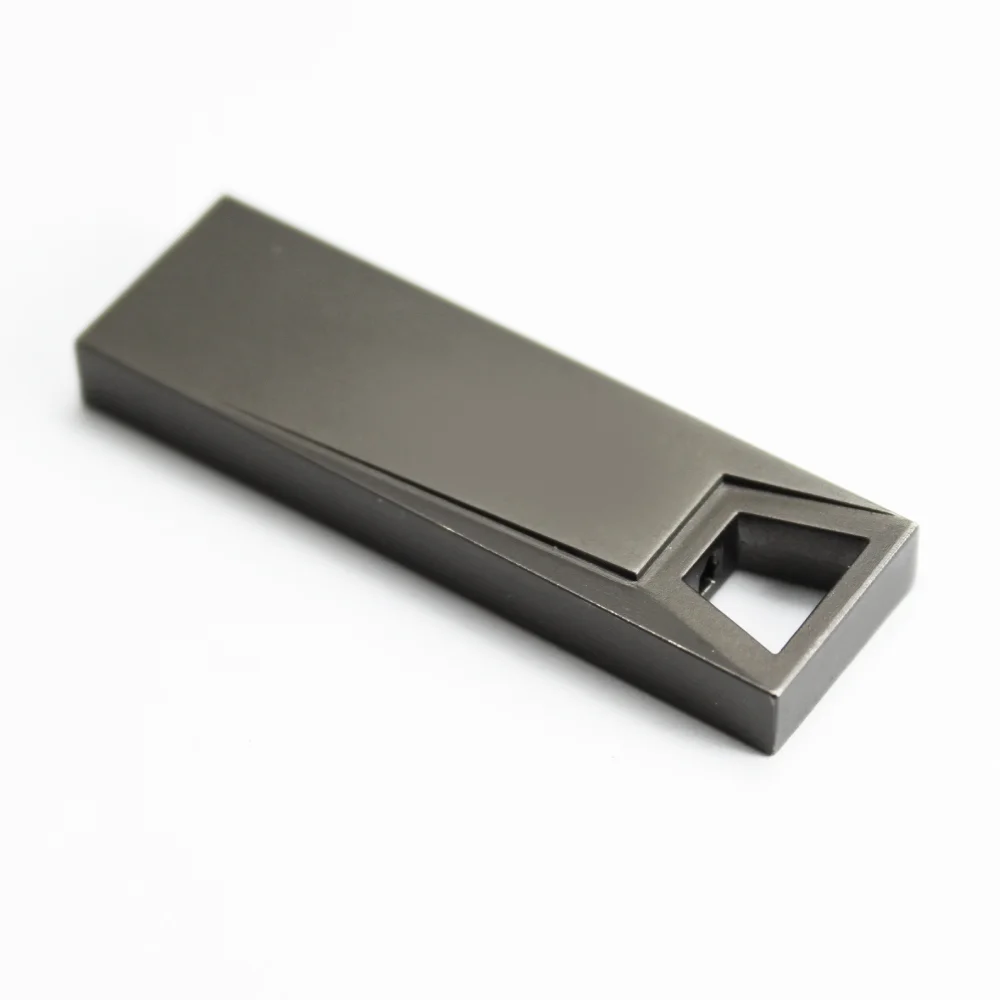 Wholesale Good Quality Waterproof Metal Silver usb flash drive pen drive 32GB 16GB 8GB 4GB pendrive gift stick
