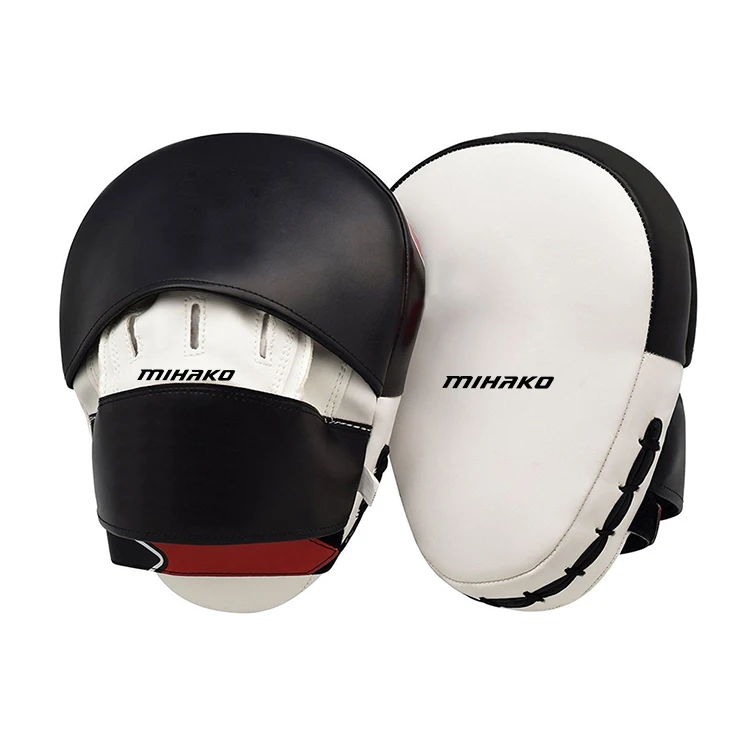 1/6 боксерские митенки MMA MUAY THAI с крючком и накладками для фокусировки мишени боевые искусства кожа Майя