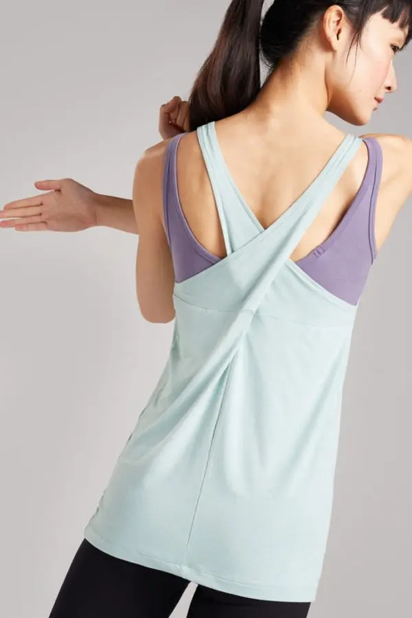 sports yoga wear womens vest tops fitness tank top women active wear for girl