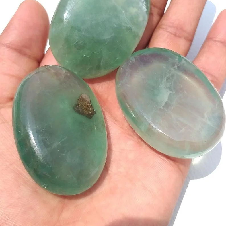 Natural Green Fluorite Palm Stone for Healing Crystal and Meditation 2.jpg