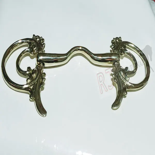 NEW  HORSE  BAROQUE  BITS GERMAN SILVER  NEW STYLISH HORSE BITS GERMAN SILVER