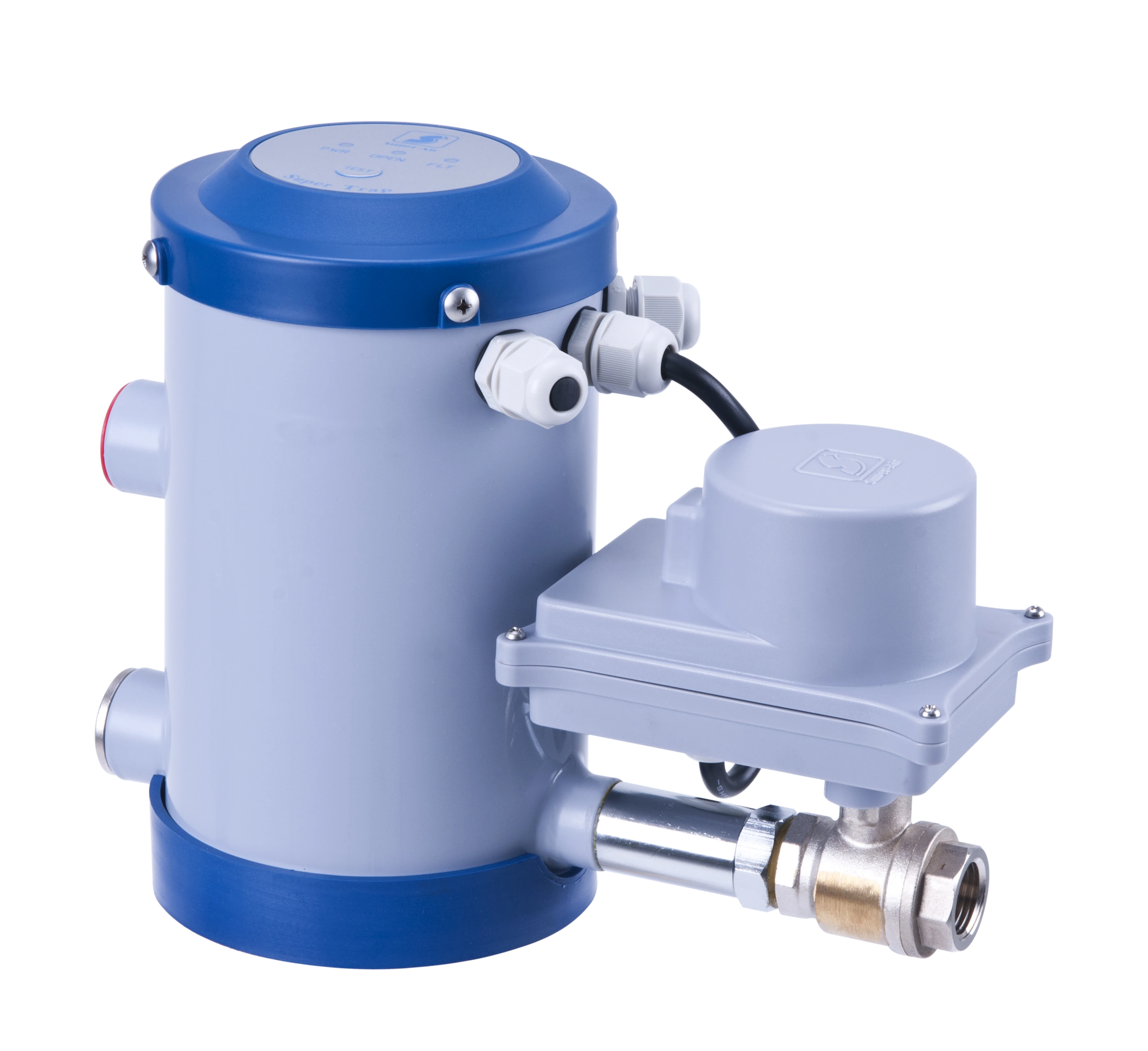 Супер ловушка моторизованный шаровой клапан нулевой потери воздуха конденсат стекает; Энергосберегающий автоматический слив