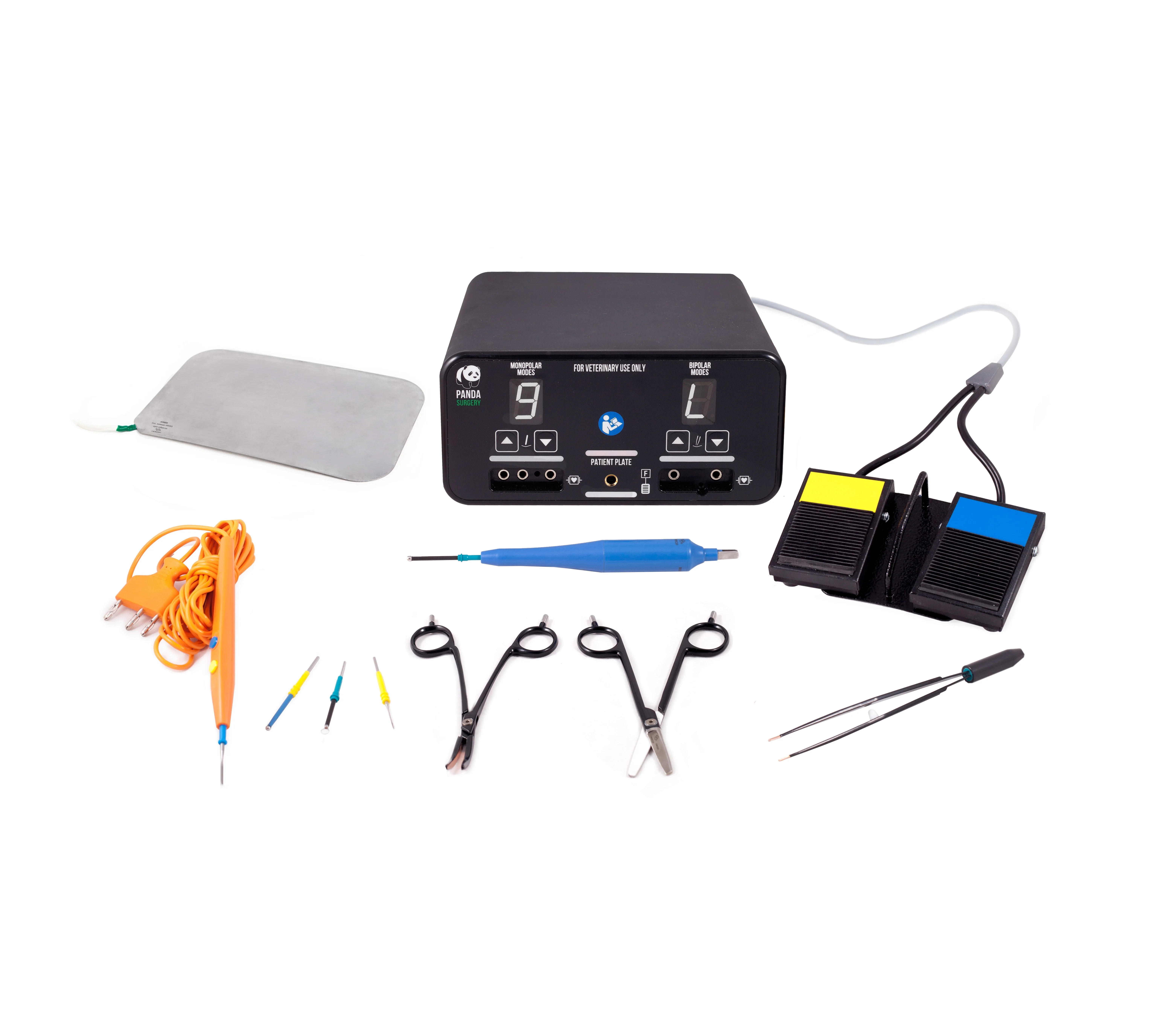 High frequency electrocoagulation machine 4LS  set for veterinary