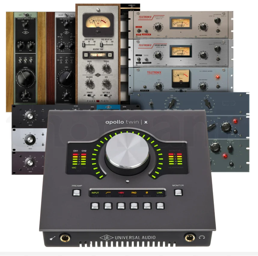 order minimum 2 units AUCTION WHOLE RELEASE Universal Audio Apollo Twin X DUO Heritage Edition Desktop Thunderbolt 3 Audio Inter