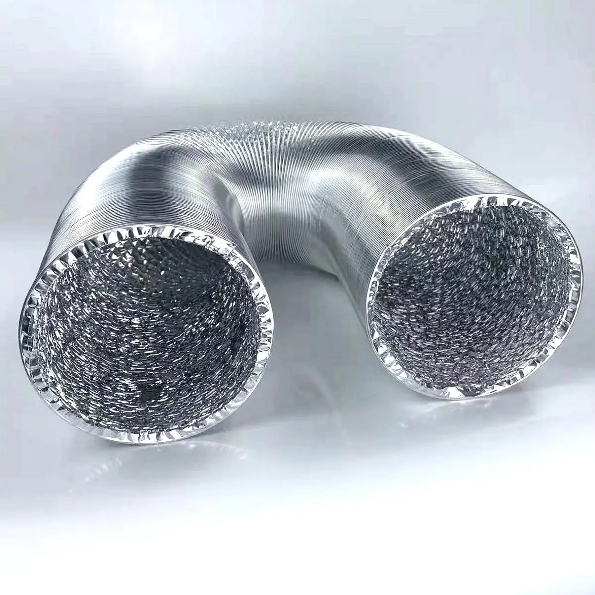 Single or Double Layer Aluminum Foil Flexible Hose flex air duct