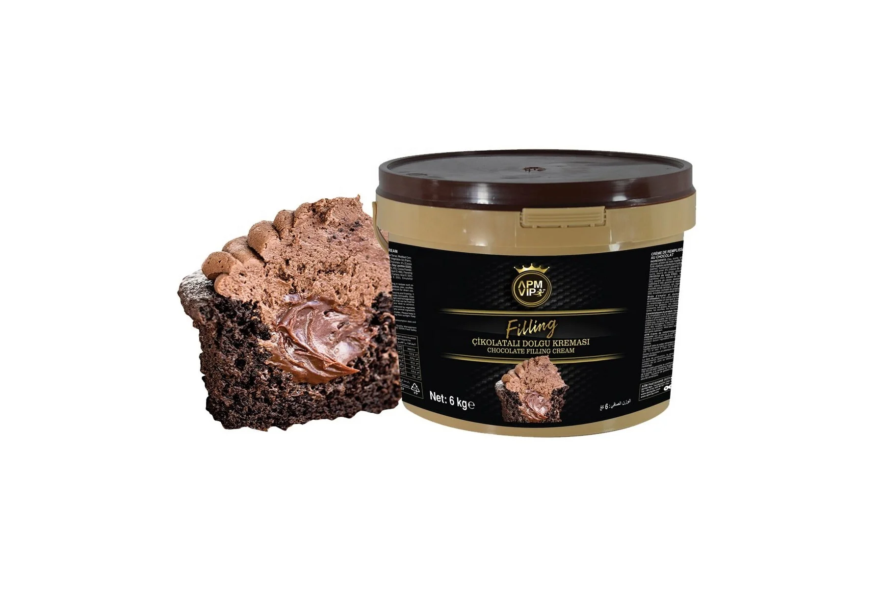 High Quality Certified VIP Chocolate Filling Cream (Cream Filling) For Pastry Sector And Related Industries From Turkey