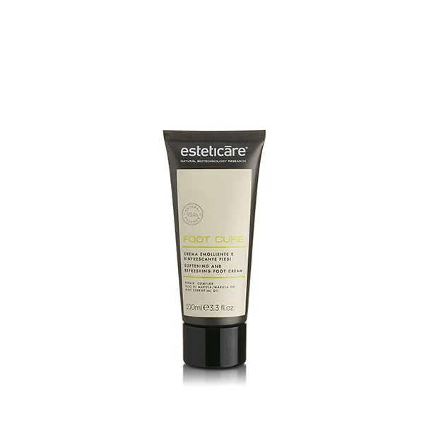 Softening and Refreshing Foot Cream natural made in Italy pedicure private label organic Private Label retail menthol heels