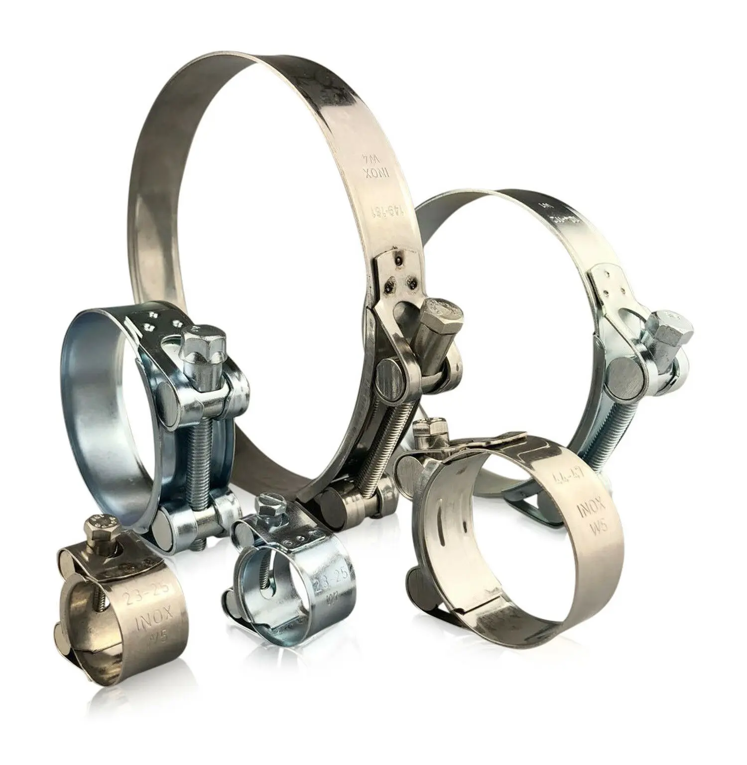 Сверхмощный зажим для шланга с болтом и винтом соединение из нержавеющей стали 1/2-12 дюймов стандартный шарнирный